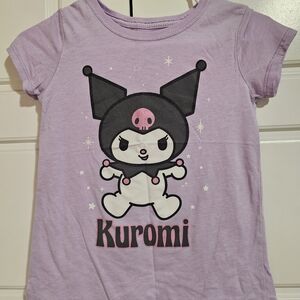 Girls Size L Kuromi Graphic T-Shirt